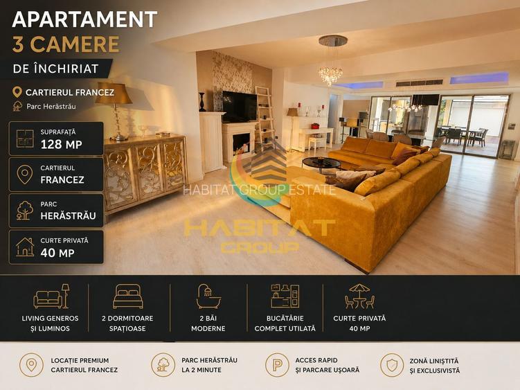 Apartament 3 camere | Herastrau |  Persepolis | Cartierul Francez 128mp - 12