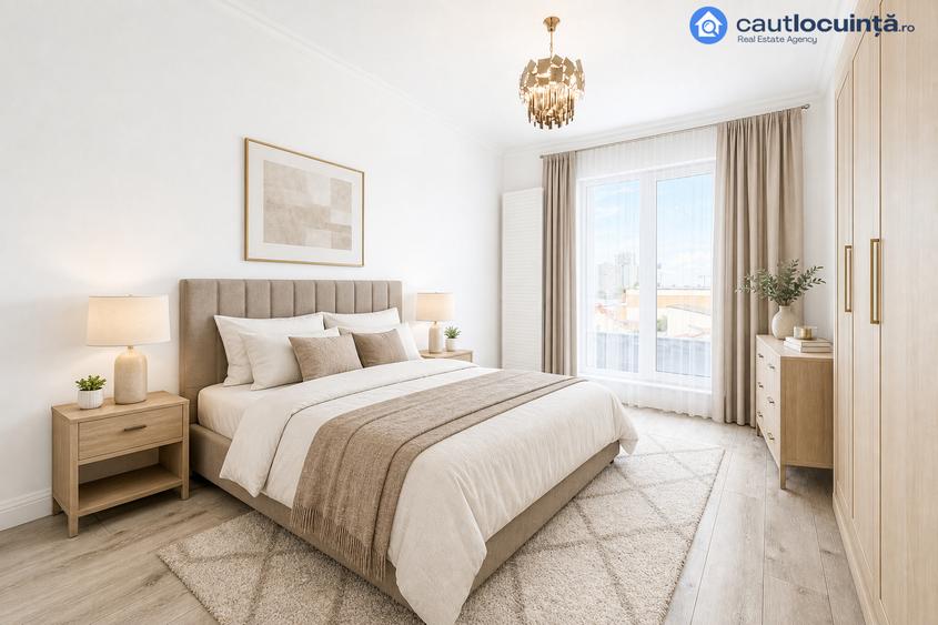 Apartament spectaculos 3 camere|89 mp+terase 55 mp| Parcare subterana