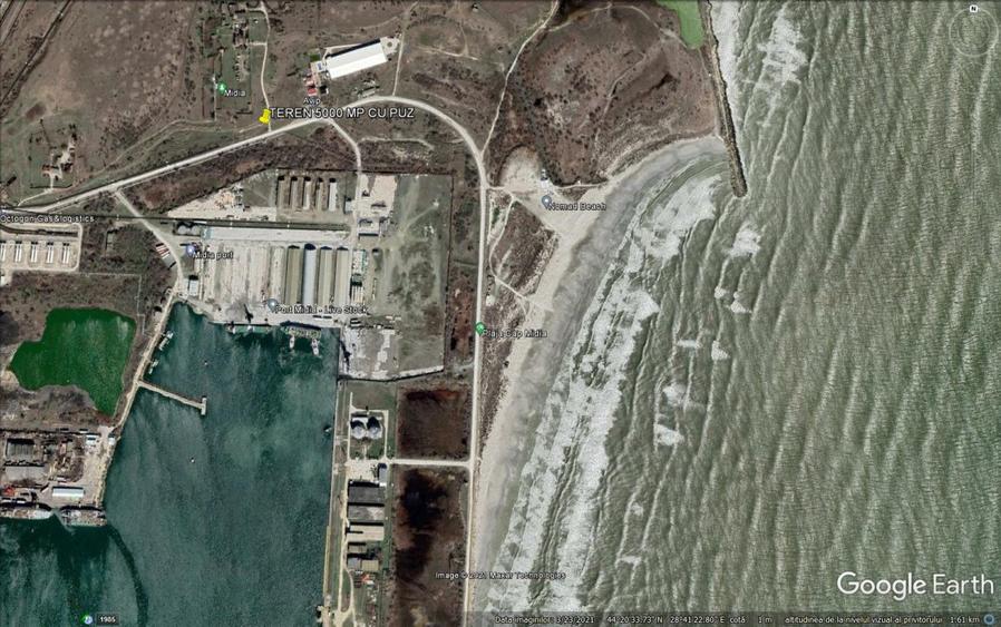OCAZIE! CAP MIDIA -teren intravilan cu PUZ -5.000 mp, situat lângă mare!