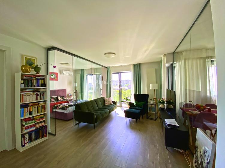 Studio dublu Aviatiei Cloud9 Residence, mobilat + utilat, parcare subterana incl - 2