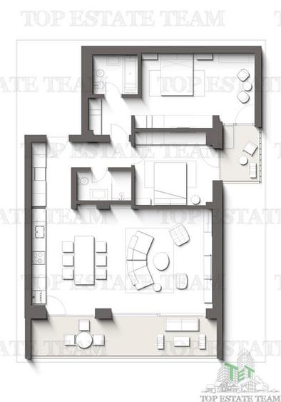 Apartament Premium cu 3 camere cu terase | Intre padure si mare - Proiect exclus