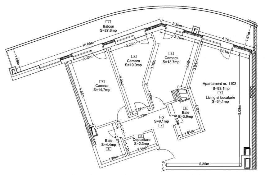 Apartamente 2,3,4 camere in Ansamblu Premium cu CF | Cartier Zorilor!