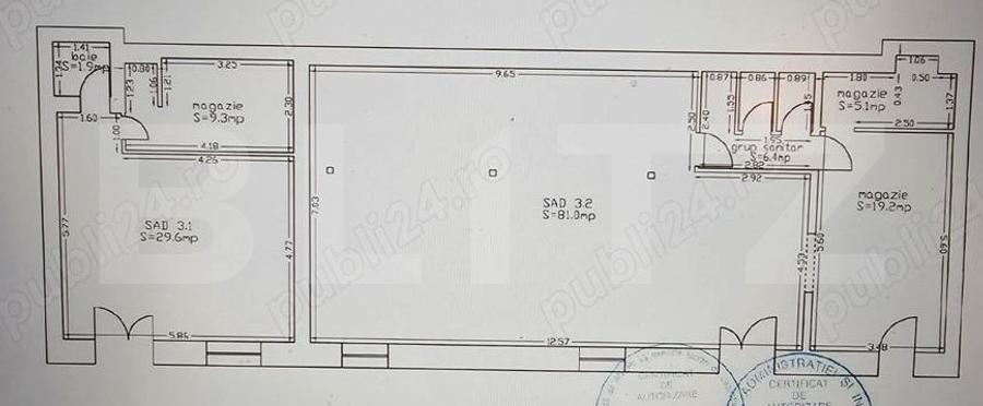 Spatiu comercial, 150 mp, zona Lipovei