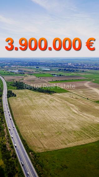 Teren 30 Hectare la Autostrada A1 București–Pitești | Km 34 | Front 550 ml - 16