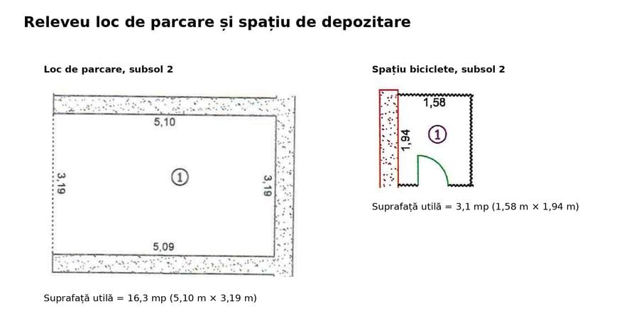Apartament 3 camere, 2 bai, vedere panoramica, etaj 7 – Cortina North, Pipera