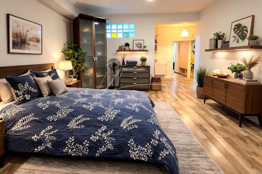 Apartament cu 5 camere-239 mp. utili si terasa 356 mp. in Prel. Ghencea-parter