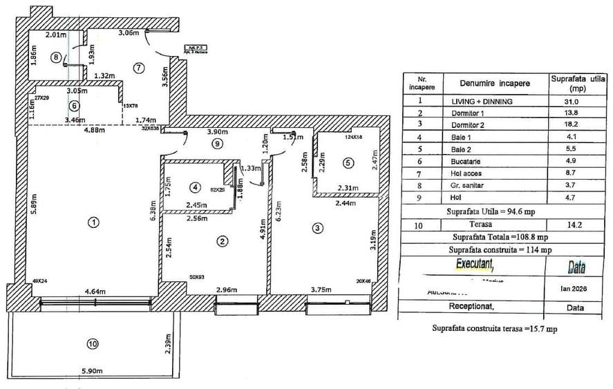 Lac Floreasca - Parc Verdi | 3 camere | 2 bai | 134mpc | orientare sud - 1