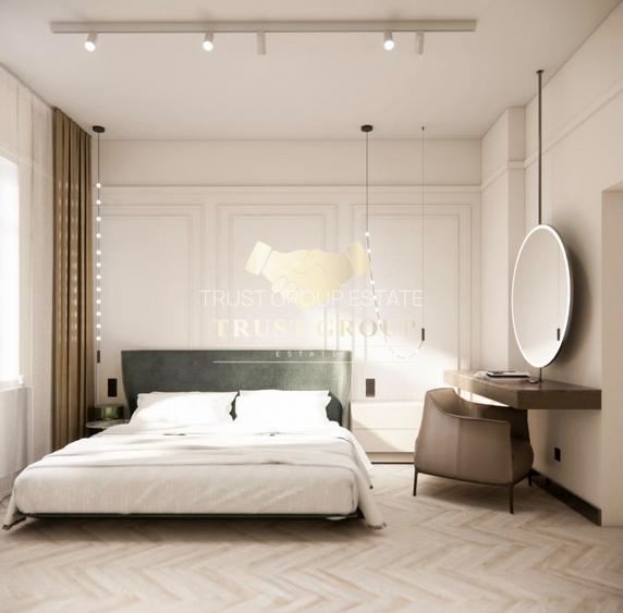 Apartament 4 camere | Imobil restaurat cu lift | 4 balcoane | 3,20 m | Fără risc - 25
