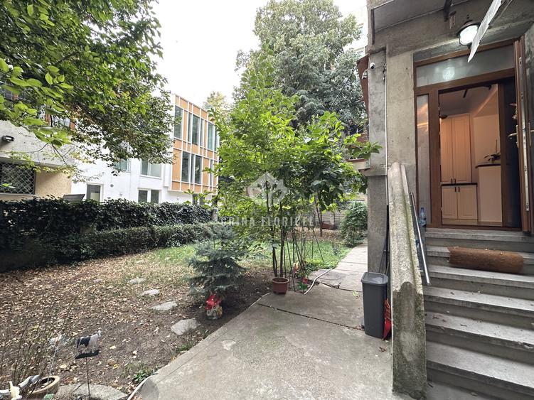 Apartament 2 camere - parter - gradina 50 mp - igienizat - Dorobanti