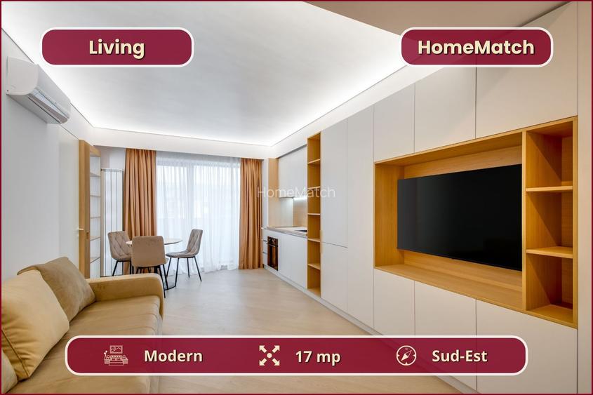 Cortina North || 2 camere || Amenajat cu designer || Comision 0% - 3