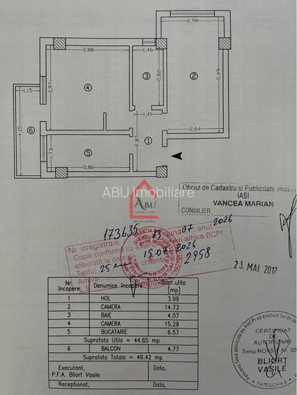 Ap 2 camere decomandat Tătărași - bloc nou - 6