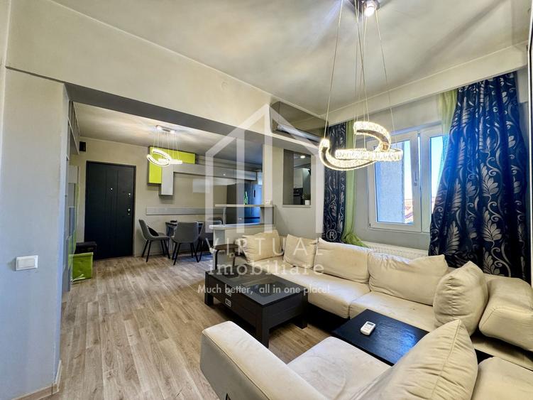 Apartament cu 3 camere, 66mp utili, mobilat - Zona Centrala