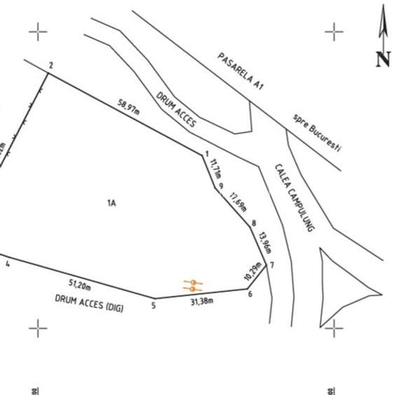 Teren Intravilan 4500 mp - zona Strada Digului - Vivo Mall/Petrom - 2