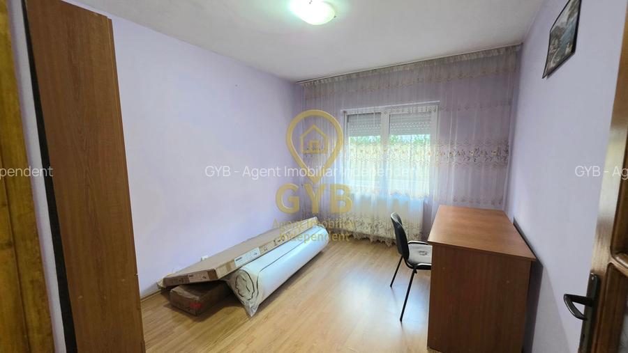 De închiriat apartament cu 3 camere la parter tip PB, 0% comision