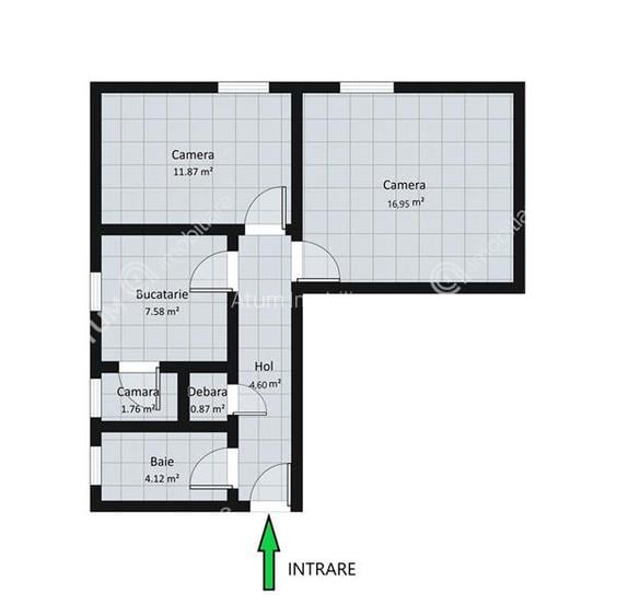 Apartament cu 2 camere decomandate zona Milea/OMV din Sibiu - 7