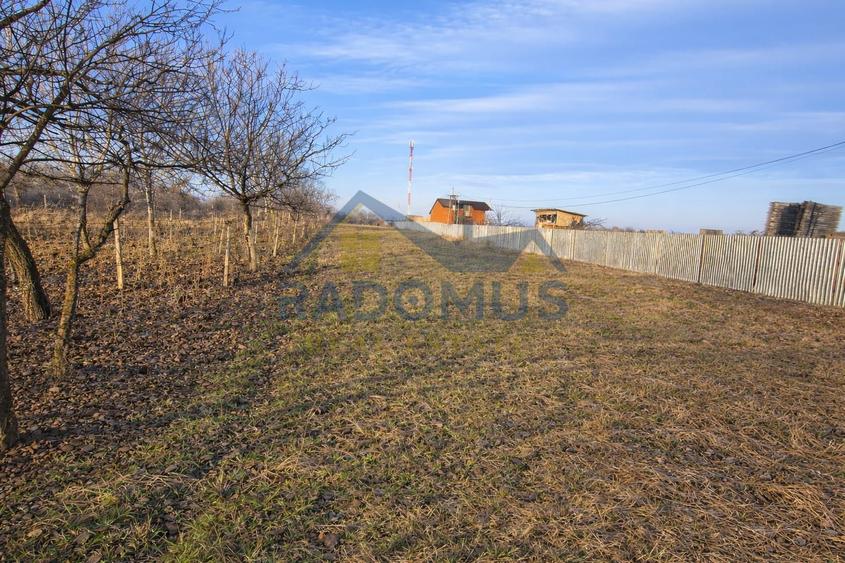 Teren intravilan 2.150 mp, deschidere 17 m – Albești-Paleologu - DN 1B