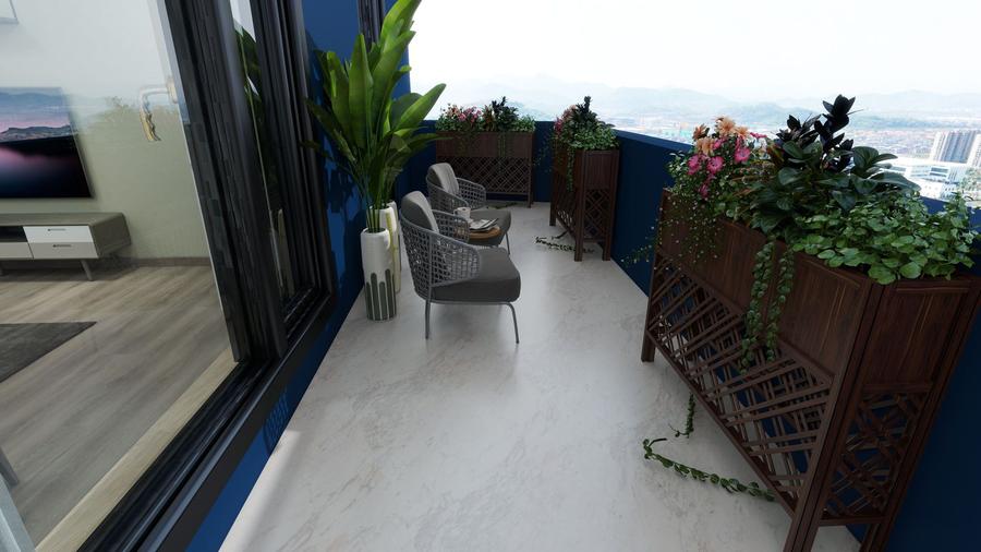 Penthouse | Etajele 14 și 15 | Ansamblul Wings | Terasă pe Acoperiș