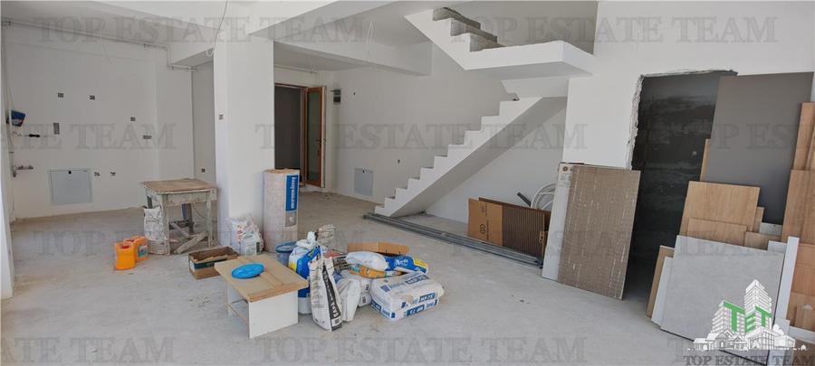 Apartament 3 camere, Duplex P+1 si curte proprie de 110 mp, bloc boutique, finis