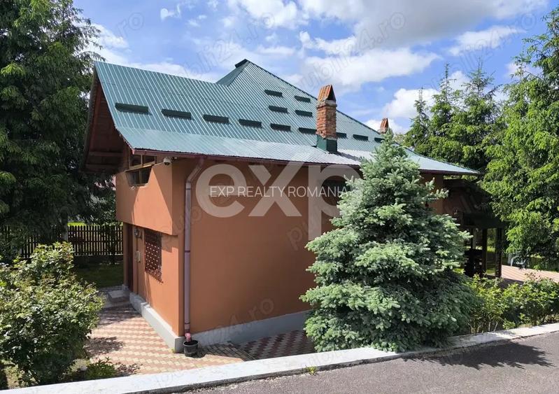 Casă deosebită 5 camere, 2100 mp teren, livadă – Mălureni, Argeș - 9