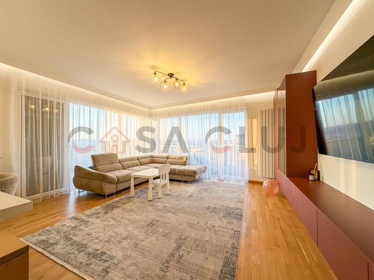 Apartament 4 camere | 101 mp utili + terasă panoramică 105 mp | Bună ziua