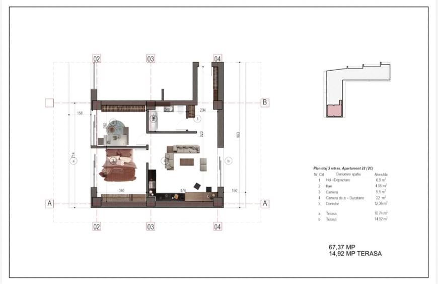 Apartament 2 Camere , Sector 3, zona Nicolae Grigorescu