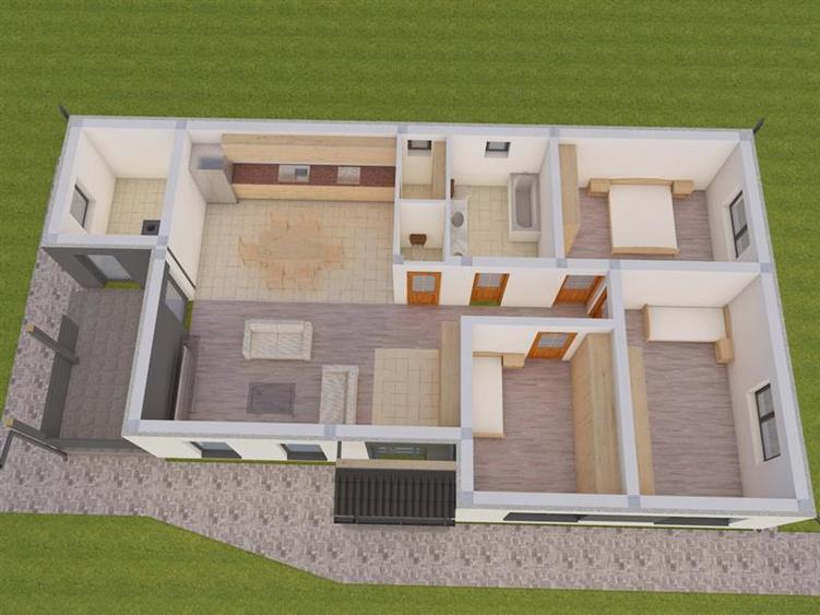 Case familiale noi, in faza de constructie si de proiect in Lazarea, jud. Harghi