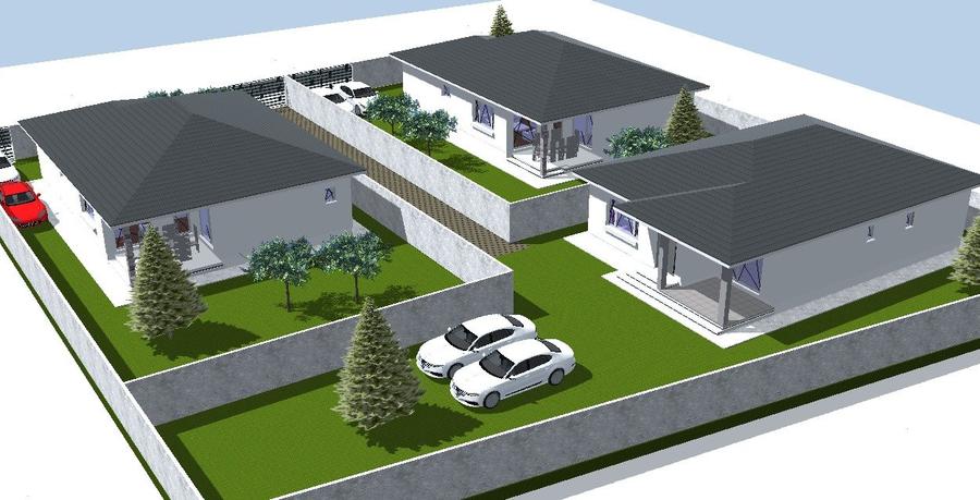 Mini Complex de 3 vile in Corbeanca aproape de lac