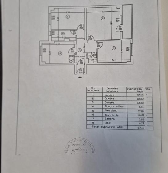 Apartament cu 3 camere și 2 băi în zona Tei Grigorie Ionescu