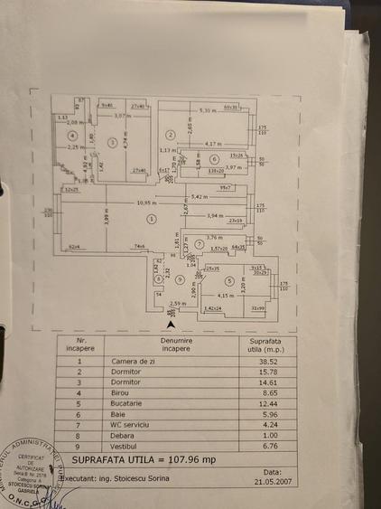 Apartament spațios 3 camere | Calea Victoriei | 100 mp