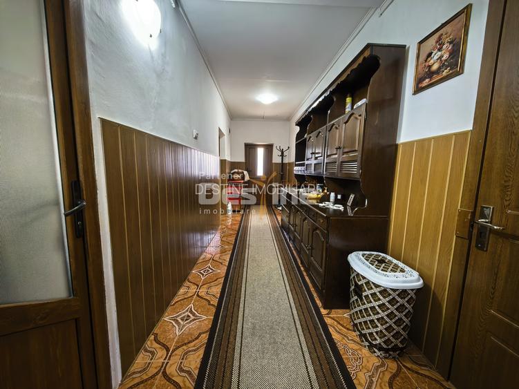 Casă 4 camere 90 mp mobilată + beci, anexe și 720 mp curte - 16