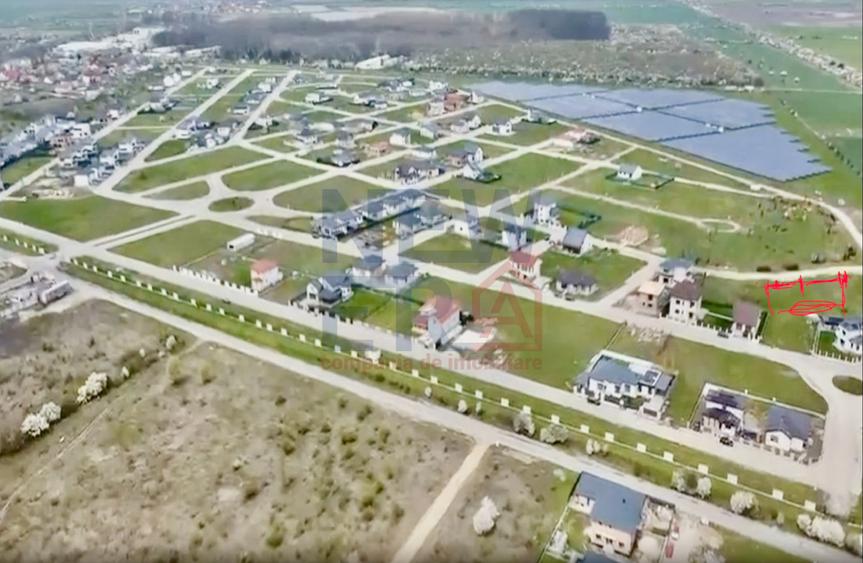 Teren 589 mp  - Eden Forest Gulia / Tărtășești - ideal casa sau investiție