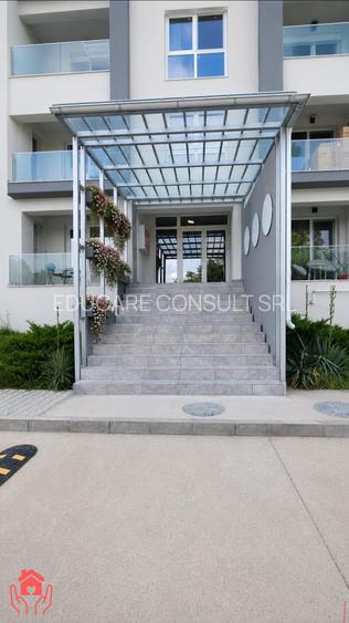SISESTI-2 camere mobilate, 2 bai, terasa cu vedere lac, bloc boutique, parcare! - 13
