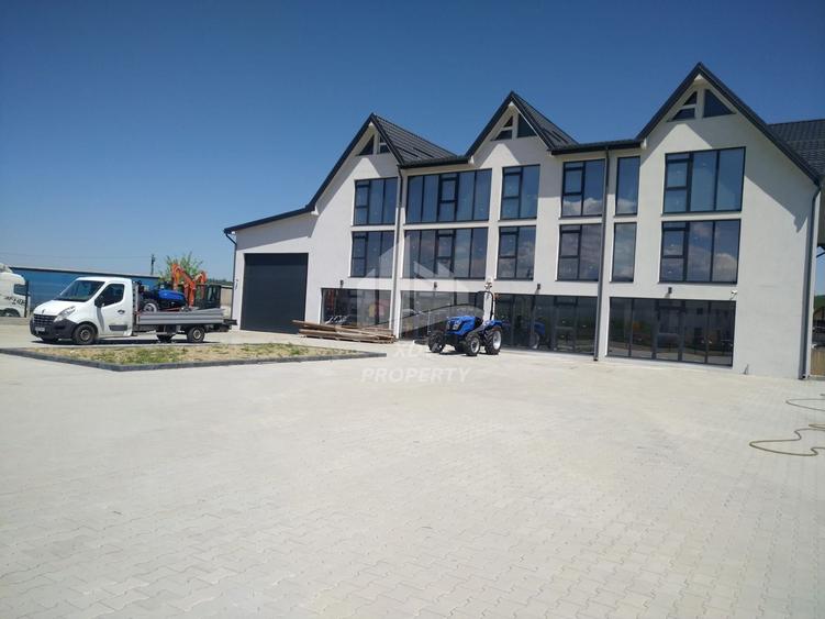 Spatiu comercial cladire noua 1274 mp construiti, teren aferent 7261 mp