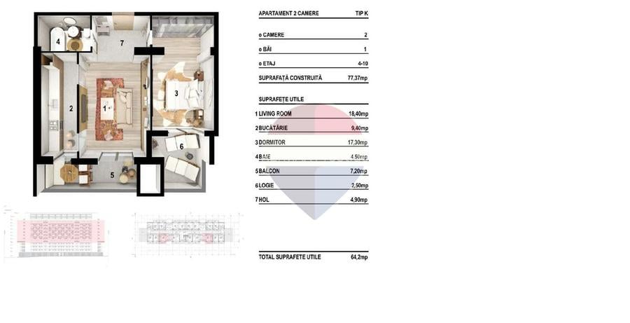 APARTAMENTE DE VANZARE – SPLAIUL UNIRII 550 | NEW WORLD RESIDENCE - 6