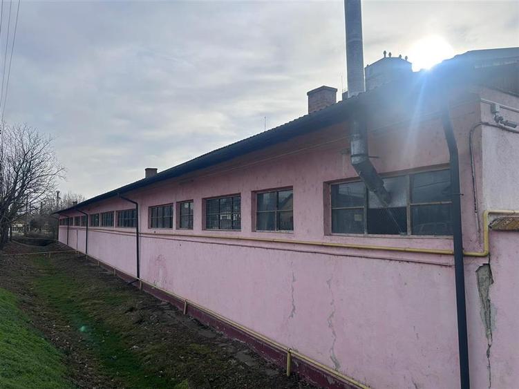 Hala industriala de vanzare in Marghita – 930 mp utili, teren 2470 mp, toate uti