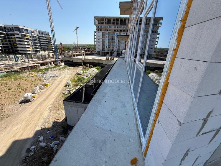 Apartament 2 camere, 58 mp, semifinisat, terasa 20 mp, zona Soporului - 11