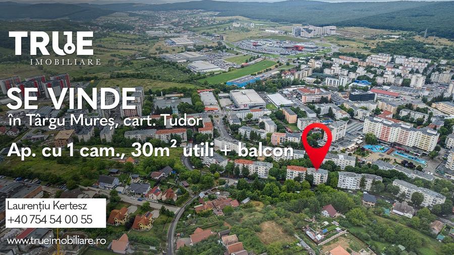 Apartament cu 1 cameră de vânzare – Cartier Tudor, Târgu Mureș