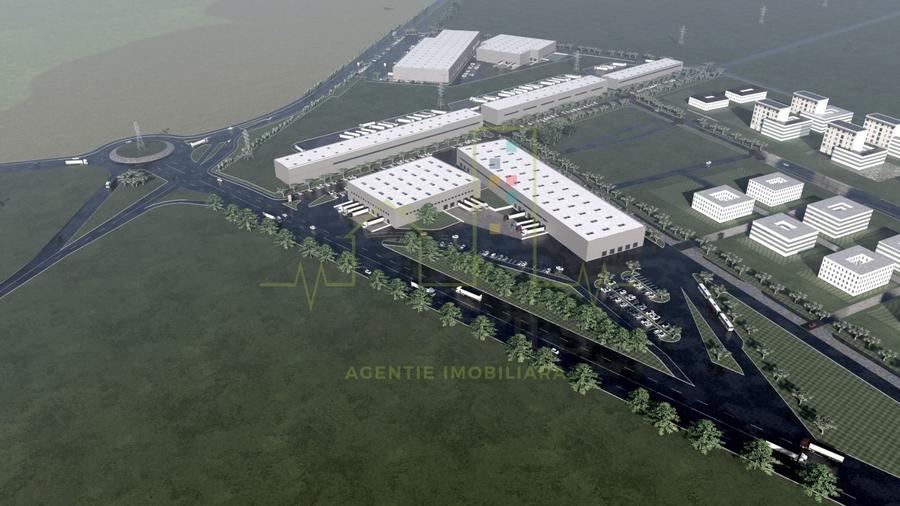 Teren pentru parc industrial. 25 Euro/ Mp. Acces direct la centura