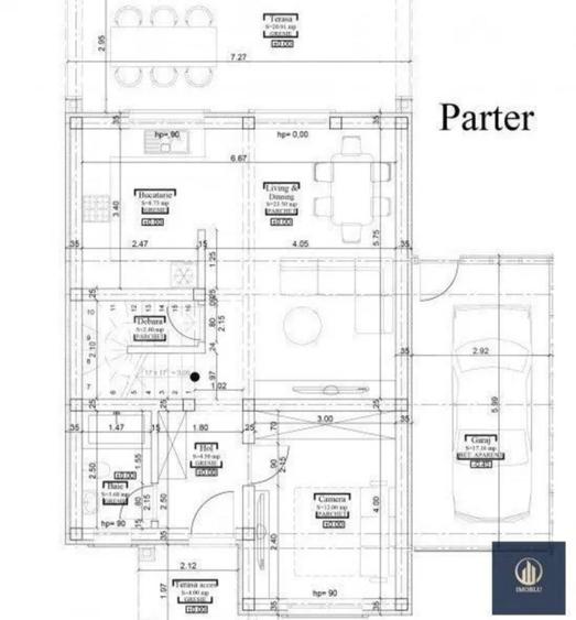 Duplex modern, 5 camere, garaj, terasa, Bistrita - 3