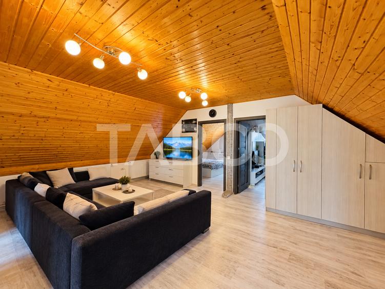 Casa de vanzare 7 camere MOBILATA UTILATA 210 MPU teren liber 518 mp