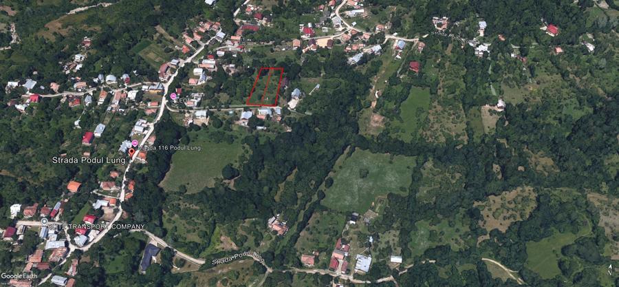 Comarnic(Ph) – doua terenuri cu toate utilitățile, asfalt, padure