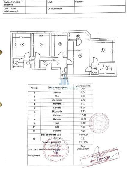 Apartament 4 Camere de vanzare-Oraselul Copiilor-Metrou