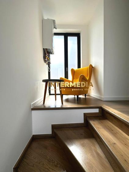 Casa NOUA P+1 cu 3 camere 2 Bai Parcare Ultracentral Mobilata Utilata modern