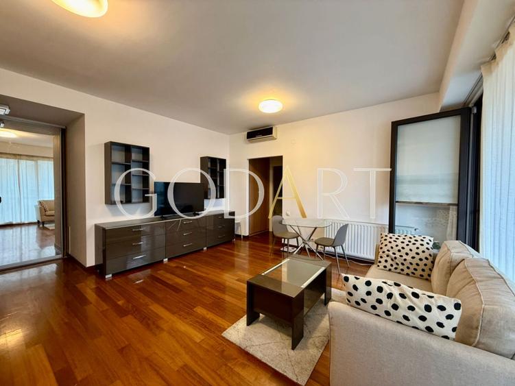 Apartament 2 camere Herastrau | Parcare inclusa | Mobilat complet