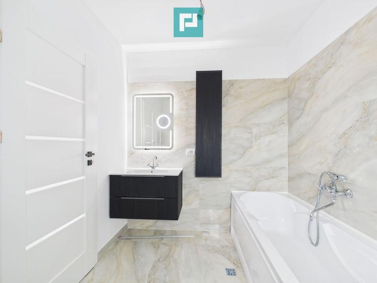 Duplex ultrafinisat cu 3 camere, 3 băi în Pișchia
