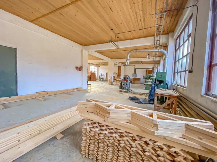Vânzare fabrică producție lemn Tulghes, utilaje + uscător incluse Comision 0%