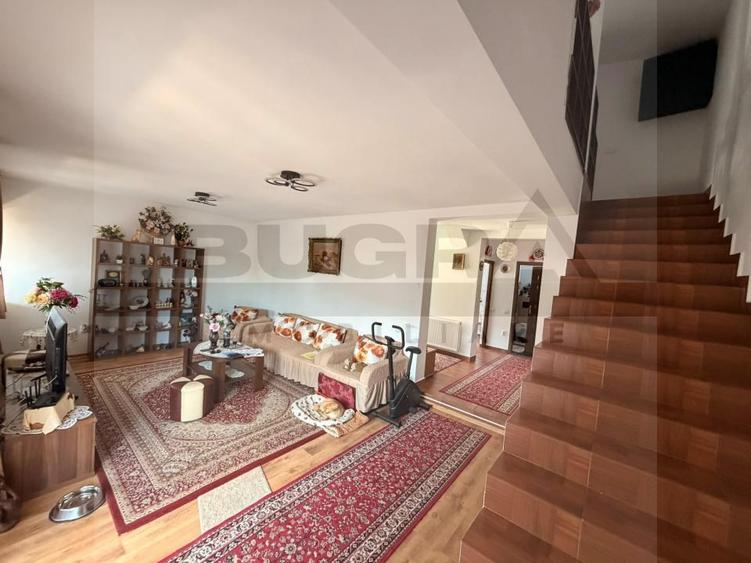 Casa individuala la cheie, 5 camere, 126 mp+474 mp teren, zona Gilau