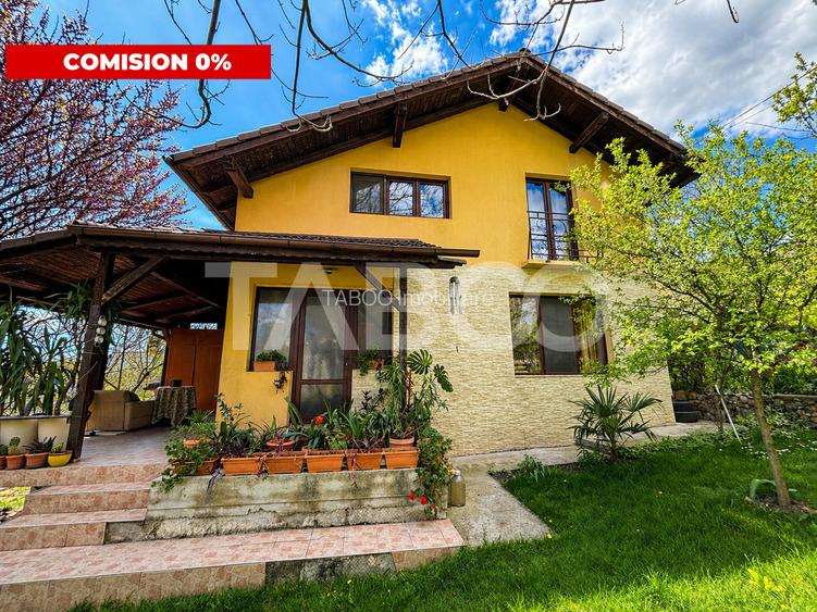 Casa individuala comision 0% de vanzare curte panorama in Grigorescu - 2