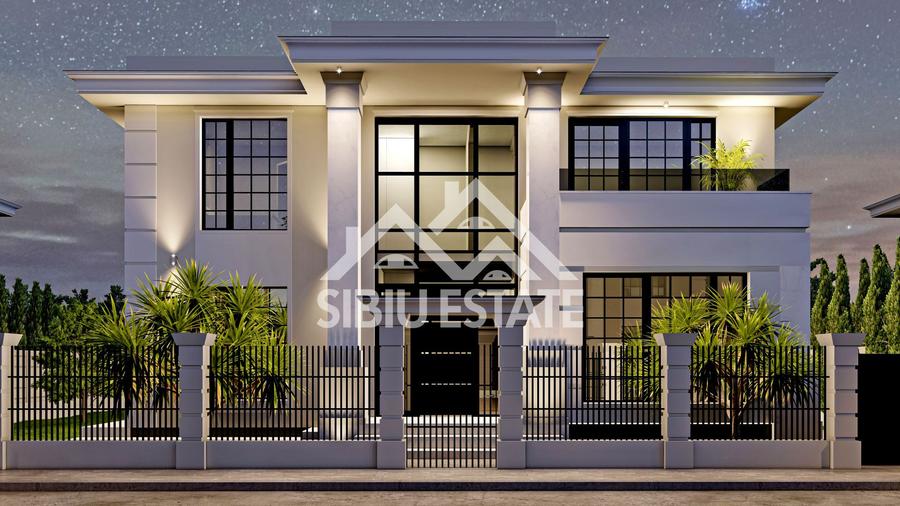 Vila de lux Selimbar proiect Beverly Hills by Casian's Residence