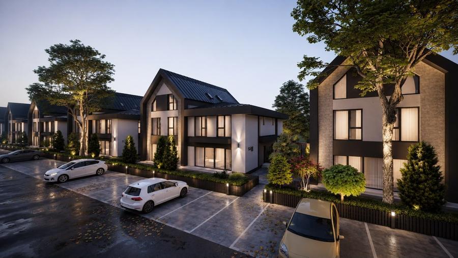 Vilă Duplex Premium în Otopeni/Metrou la 900 m/Spatioasa